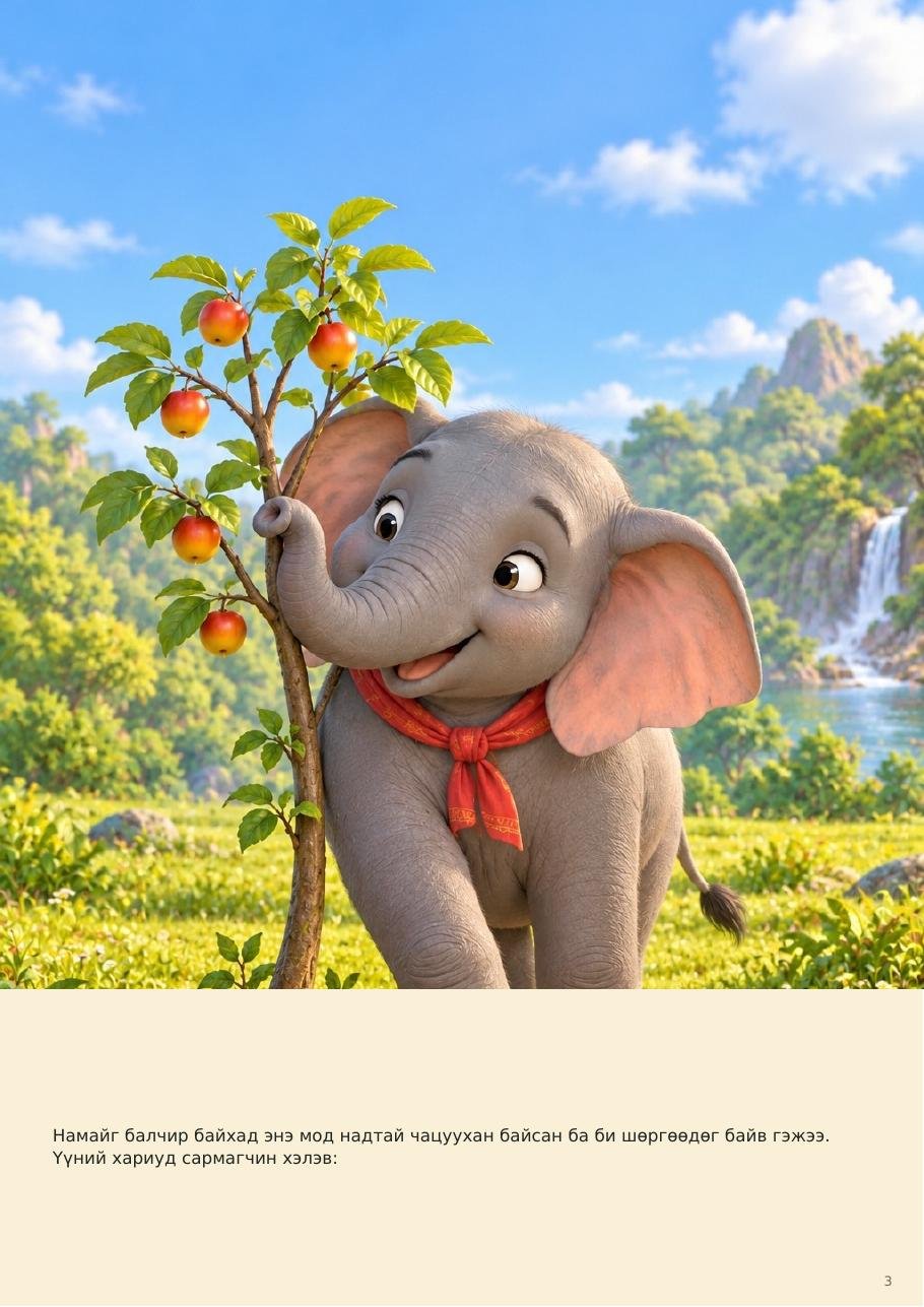 Эвтэй дөрвөн амьтан — Зурагт ном + Чанга уншлагын арга зүй (Ахлах бүлэг) - Image 5