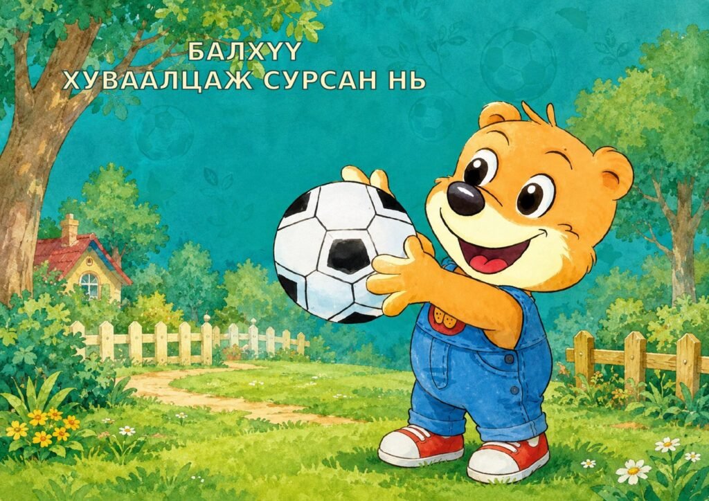 Балхүү хуваалцаж сурсан нь — Зурагт ном + Чанга уншлагын арга зүй (Дунд бүлэг)