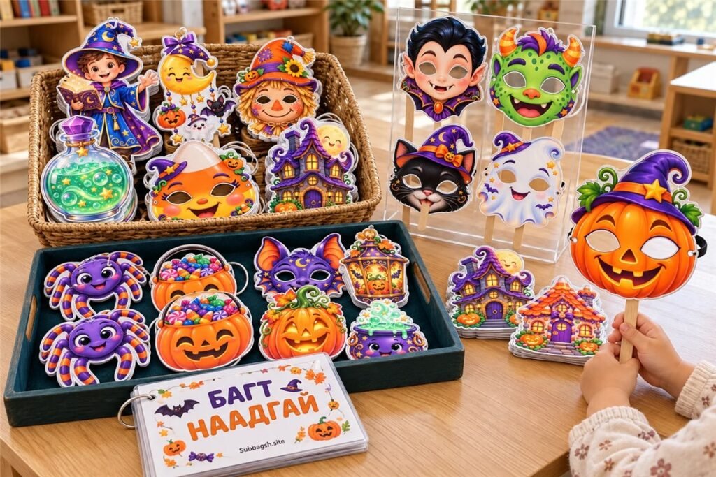 Хэллоуины баг маск